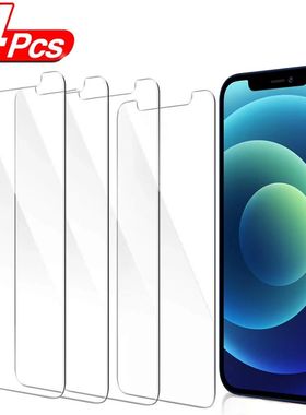 9H Protection Tempered Glass Film For Apple iPhone Mini XS Max XR X 2/4Pcs HD Screen Protector Glass