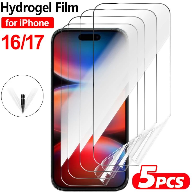 Screen Protectors for IPhone 17 Air 17 16 Pro Max HD Clear A