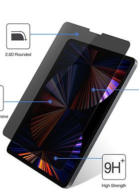 1PC, Privacy Screen Protector for iPad 10.2-Inch (9th-7th Generation), Anti-Spy Tempered Glass Film