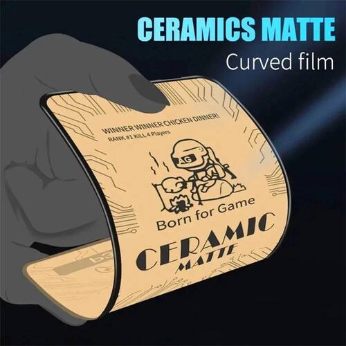 9D Soft Matte Ceramic Film for iPhone 17 16 Pro Max 15 11 12