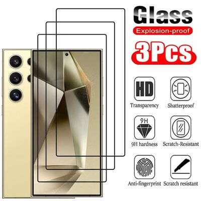 Tempered Glass For Samsung Galaxy S26 S25 S24 Ultra Screen P