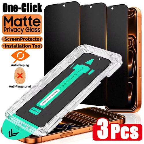 Matte Privacy Screen Protector For iPhone 17 Pro Max Air 14