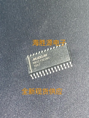 MAX211ECWI MAX211 贴片SOP28 驱动器收发器芯片 全新现货供应