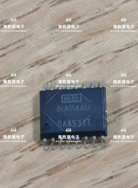 INA114AU 1NA114AU INA114SOP-16 仪表放大器芯片IC 全新现货库存