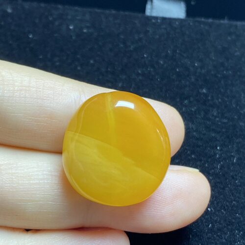 天然缅甸琥珀鸡油黄蜜蜡穿串当配饰DIY吊坠天然无忧化重2.6克