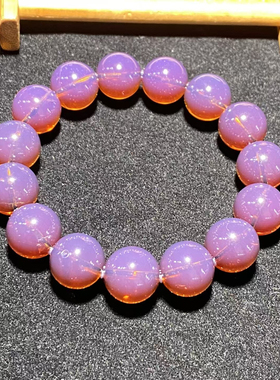 天然缅甸琥珀玫瑰茶珀手串