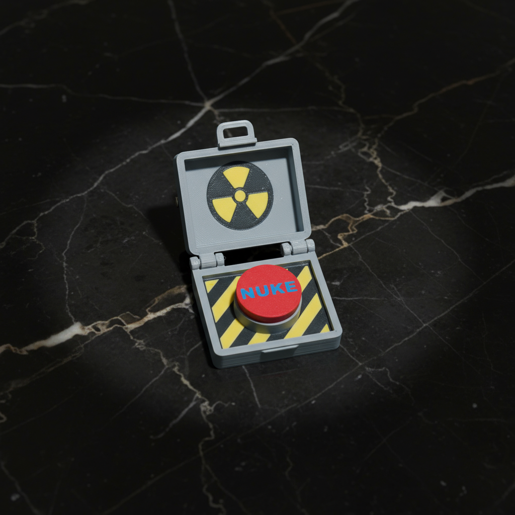 迷你核弹公文包模型玩具