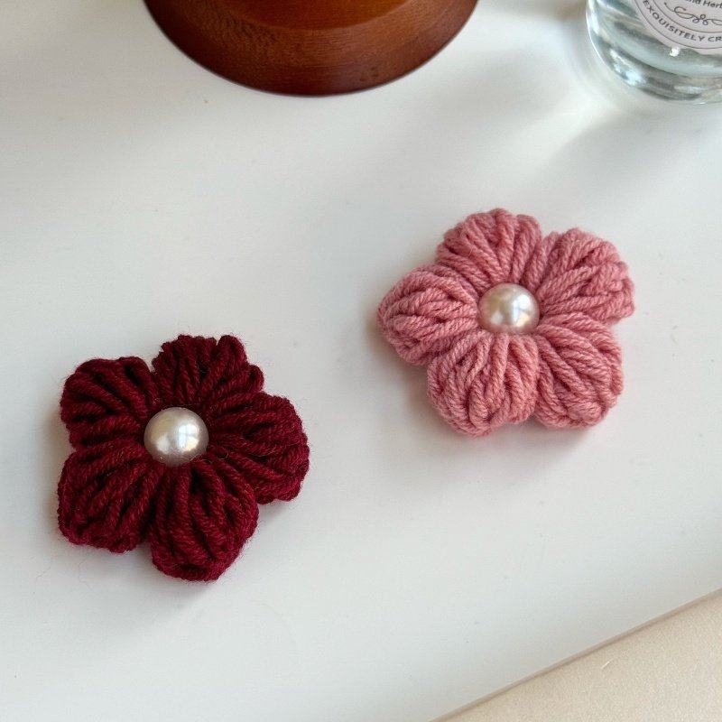 D0022一折专区花朵配饰珠子装饰胸针别针奢华兔子手工编织毛线花2,居家布艺,珠子/钻饰/花朵等配饰,淘宝优惠券,粉丝福利购,淘宝优惠卷
