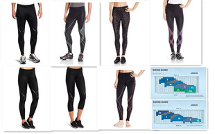 CW-X Stabilyx Running Tights  男女款运动压缩裤 跑步运动裤