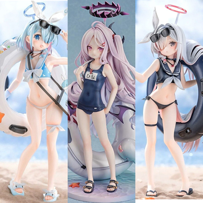 蔚蓝档案阿罗娜普拉娜空崎日奈水着泳装动漫二次元美少女桌面手办