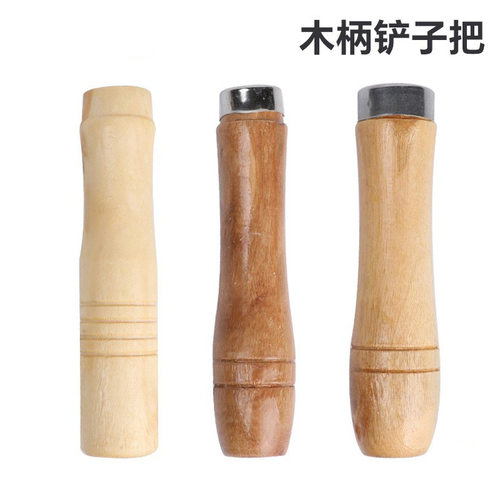 可定制实木手柄把铲子把柄锅铲柄勺子柄勺子把木柄菜刀把柄三角
