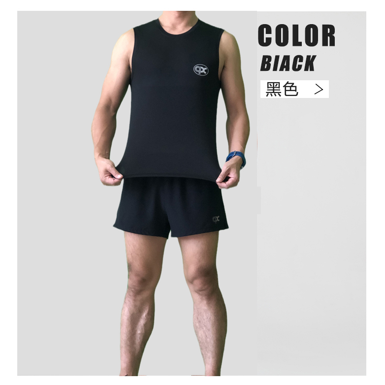 旗欣体育新品无袖运动透气速干