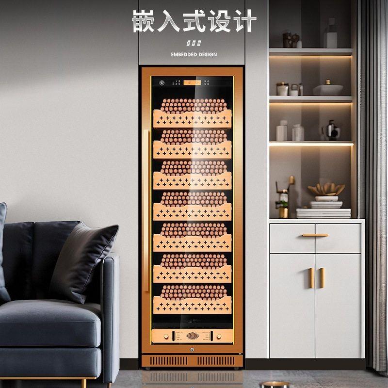 正品FUKE富客188CB1智能变频恒温恒湿双温区雪茄保湿柜高档红酒柜