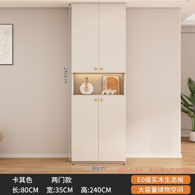 鞋柜衣柜一体靠墙进门大容量橱柜小户型衣帽柜玄关柜门厅柜子
