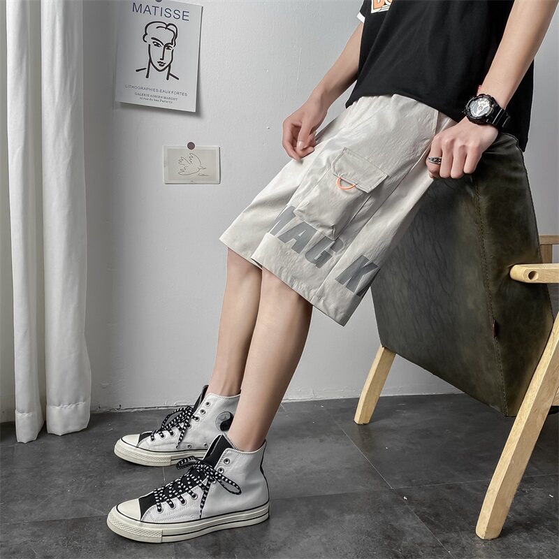 日式舒服咖啡色机车韩式纯色潮牌短裤男 欧美街头街舞今年悠闲|ruв категории Мужская одежда, брюки - от Buy2taobao.com для оказания профессиональной услуги покупки агента Taobao