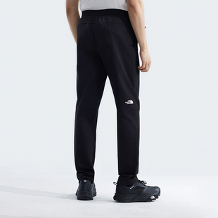 TheNorthFace北面男裤子休闲裤男款直筒裤运动裤长裤修身防水7WCV