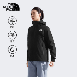 TheNorthFace北面冲锋衣女款羽绒服GTX防水三合一羽绒内胆新8EWR