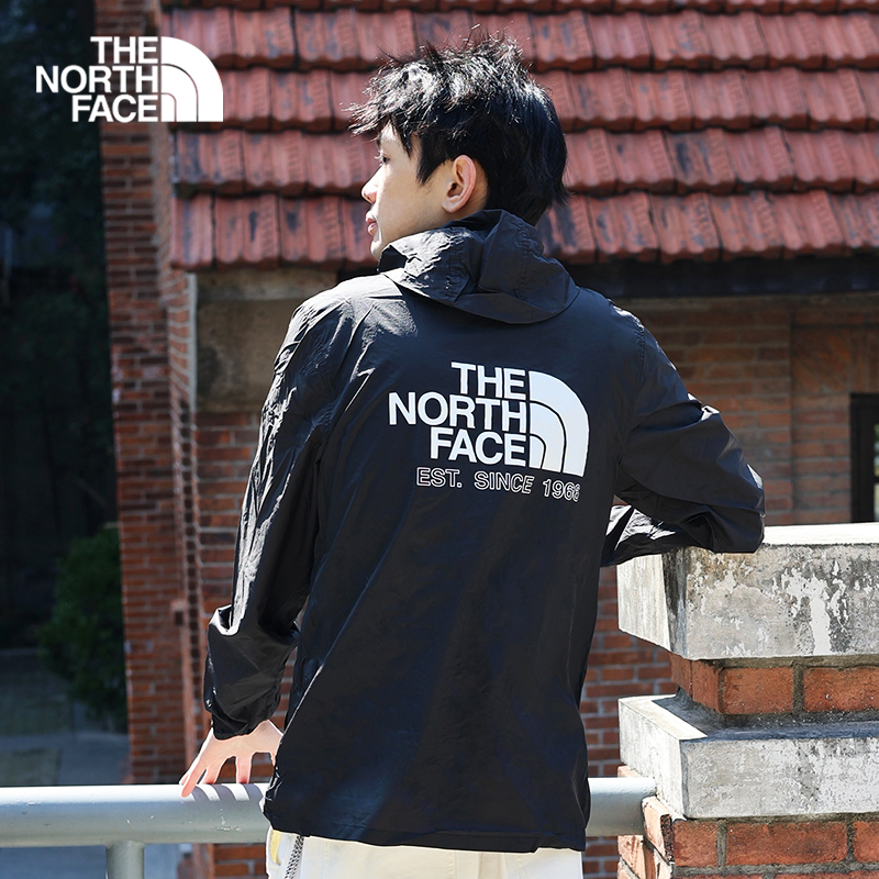 北面户外休闲透气防晒衣