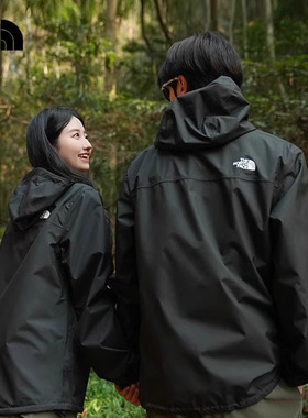 TheNorthFace北面冲锋衣男款户外休闲防水夹克连帽外套25新款8DRZ