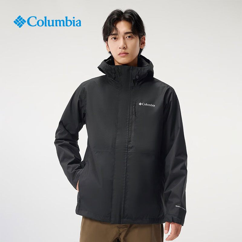 Columbia哥伦比亚25春秋户外男防风防水透气冲锋衣休闲夹克WE2619