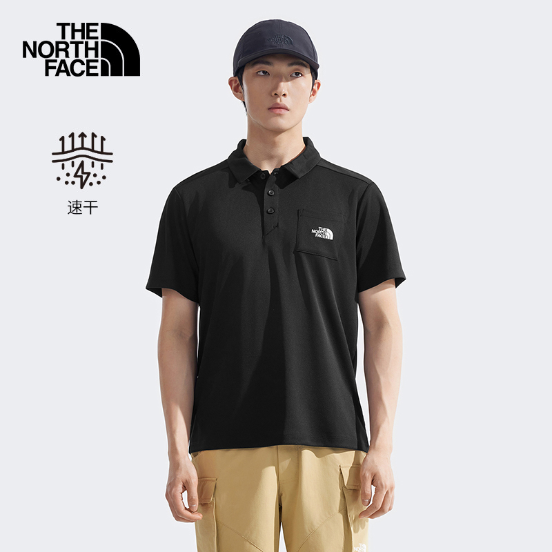 北面POLO衫吸湿速干