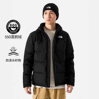 TheNorthFace北面羽绒服男士冬季550蓬鹅绒防水冬装外套新款4U82