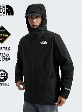 TheNorthFace北面冲锋衣三合一羽绒服内胆男GoreTex硬核防水83RR