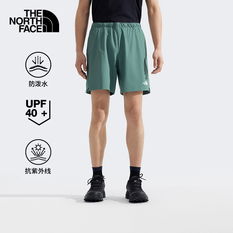 北面男夏季薄款户外休闲短裤