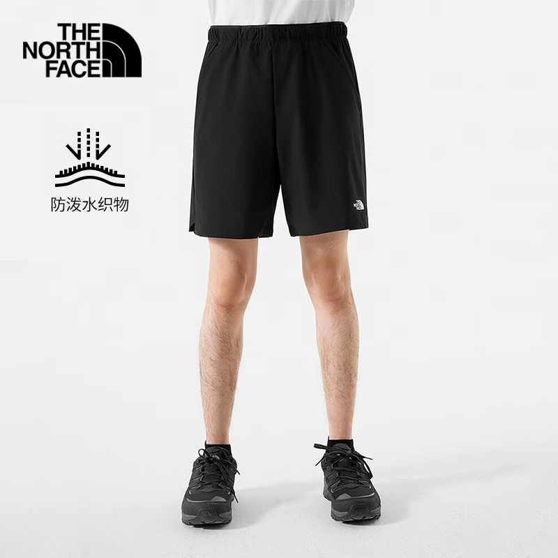 北面男夏季薄款户外休闲短裤