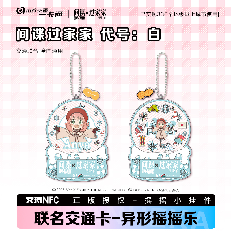 北京市一卡通间谍过家家交通卡