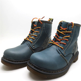 断码高帮休闲街头绑带秋冬款牛皮舒适特价处理圆头单层牛皮女皮鞋