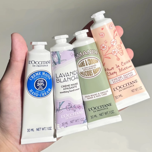 保税区 欧舒丹 乳木果甜扁桃杏仁午后青榄樱花玫瑰护手霜30ml