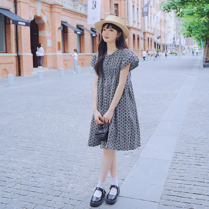 现货新款重工刺绣连衣裙297-266-P115-K168，女装连衣裙，艾艾淮淮