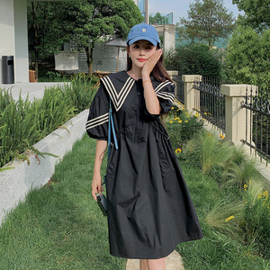 现货休闲宽松显瘦连衣裙297-180-P115-K168图片