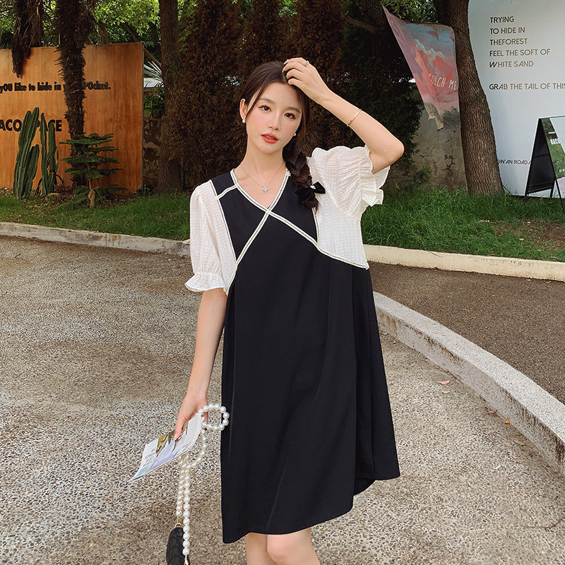 现货法式夏季新款设计感小众气质连衣裙297-229-P105-K158图片