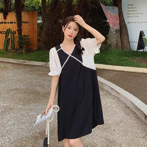 现货法式夏季新款设计感小众气质连衣裙297-229-P105-K158图片