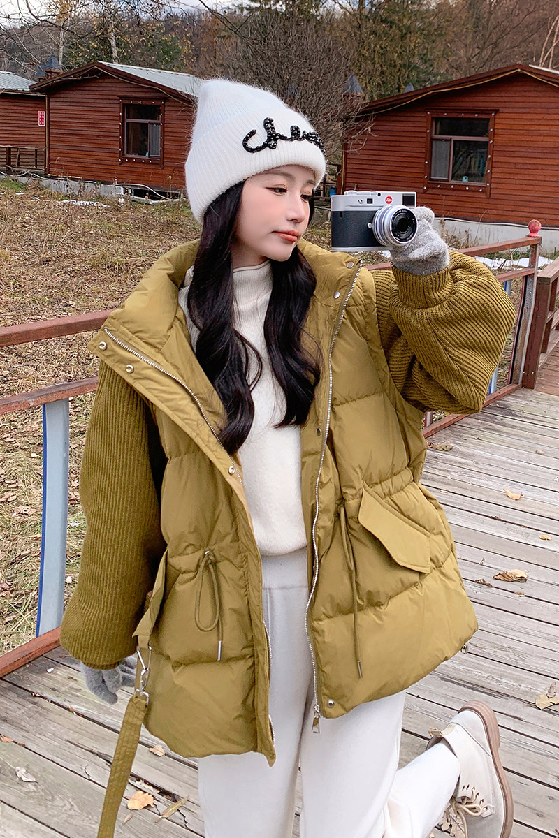 现货新款时尚假两件羽绒服297-8130-P215-K328,女装羽绒服,艾艾淮淮