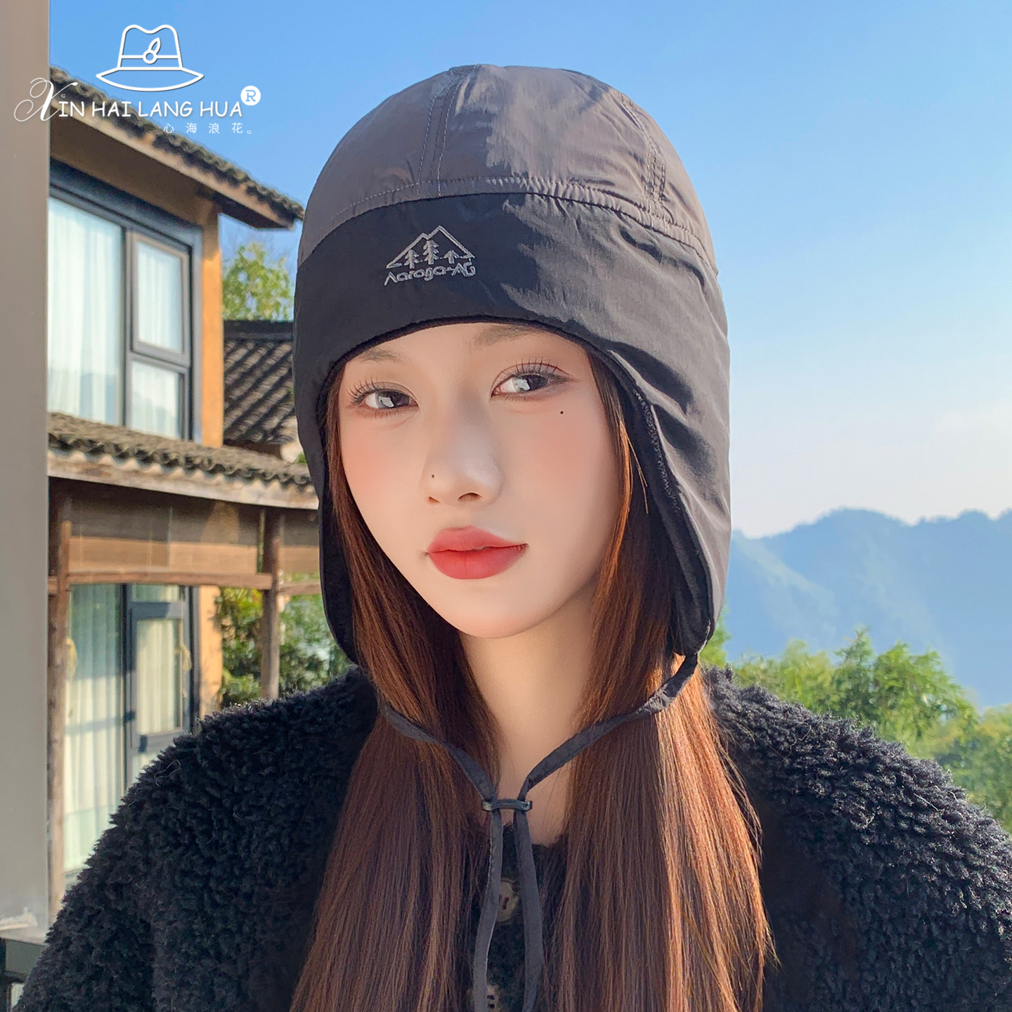 电动车头盔内胆雷锋帽子