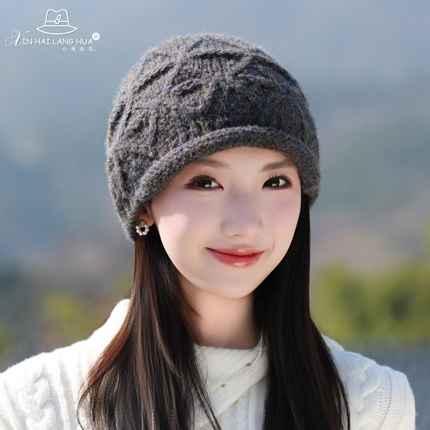 针织毛线包头帽子女秋冬季时尚百搭保暖套头帽韩版显脸小卷边冷帽,服饰配件/皮带/帽子/围巾,帽子,淘宝优惠券,粉丝福利购,淘宝优惠卷