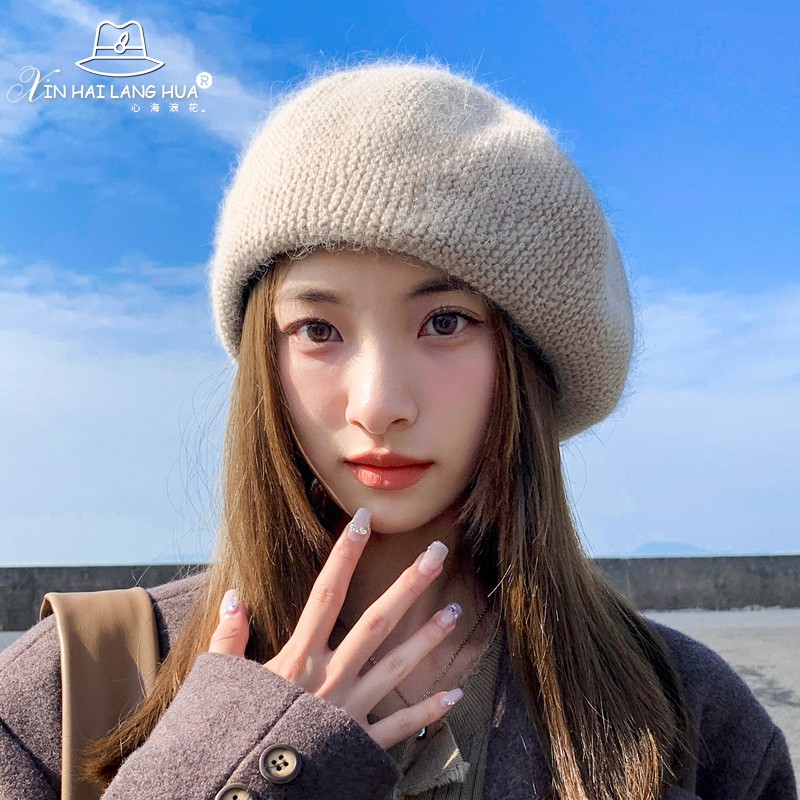 贝雷帽街头日系女秋冬季