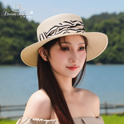 平顶帽街头韩版女春夏季大檐帽