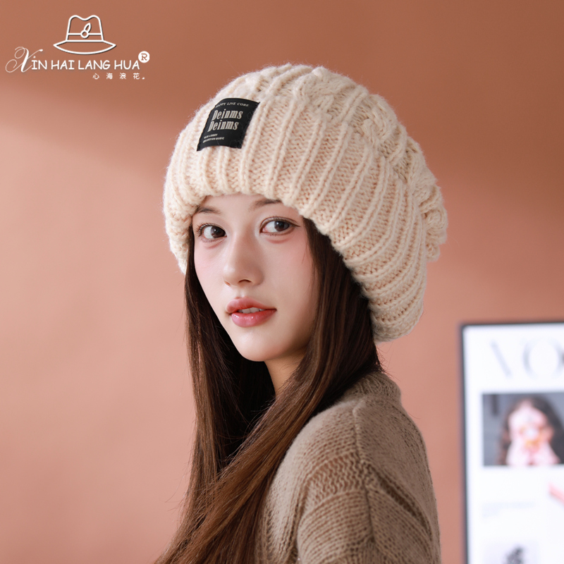 针织帽街头韩版女秋冬季