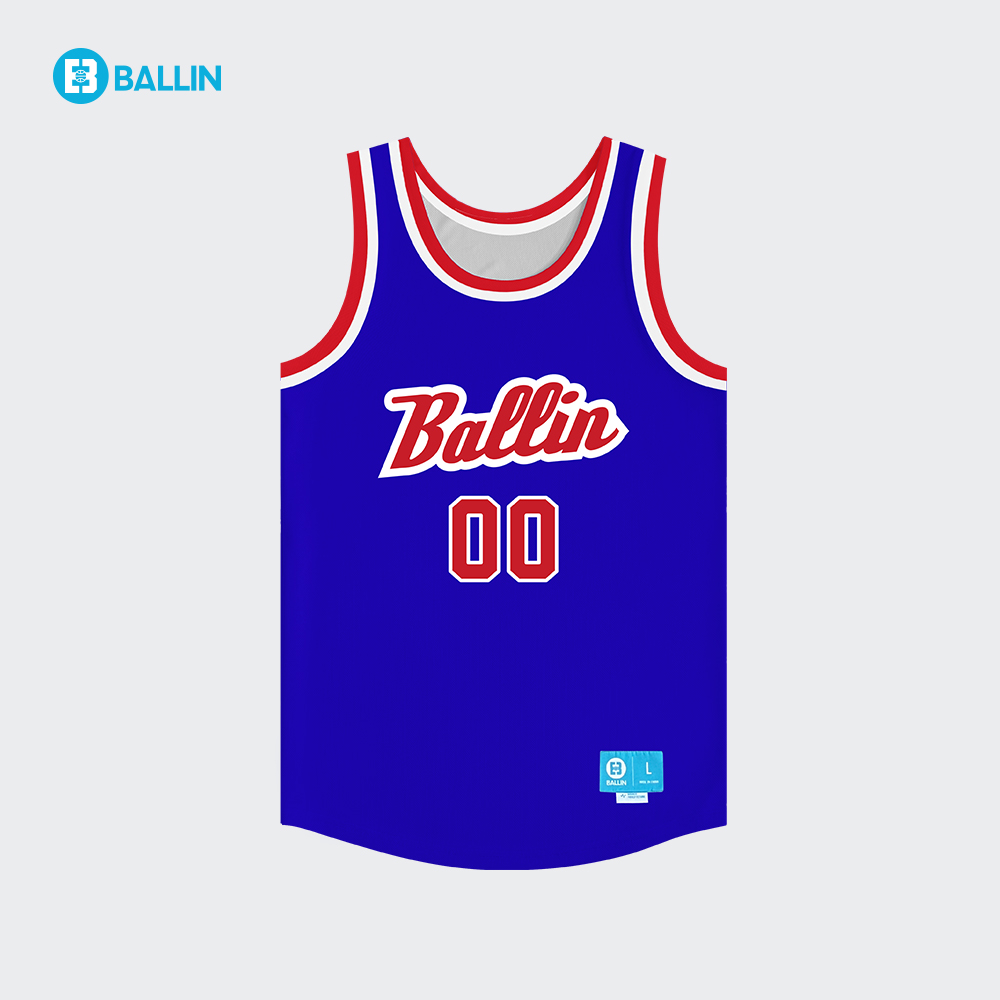 ballin定制复古球衣比赛服套装