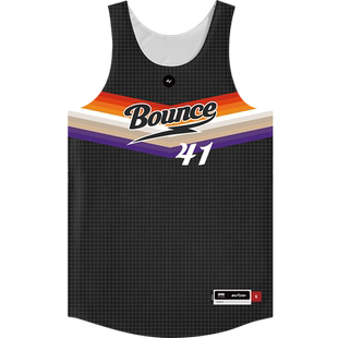 BOUNCE官方GYO定制彩虹球衣篮球服套装比赛队服背心短裤男印字号