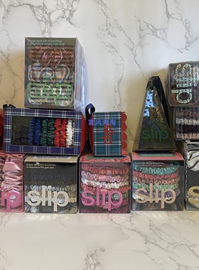 slip 真丝发圈 发绳大中小号枕套 眼罩 护发不伤发 美国海淘正品