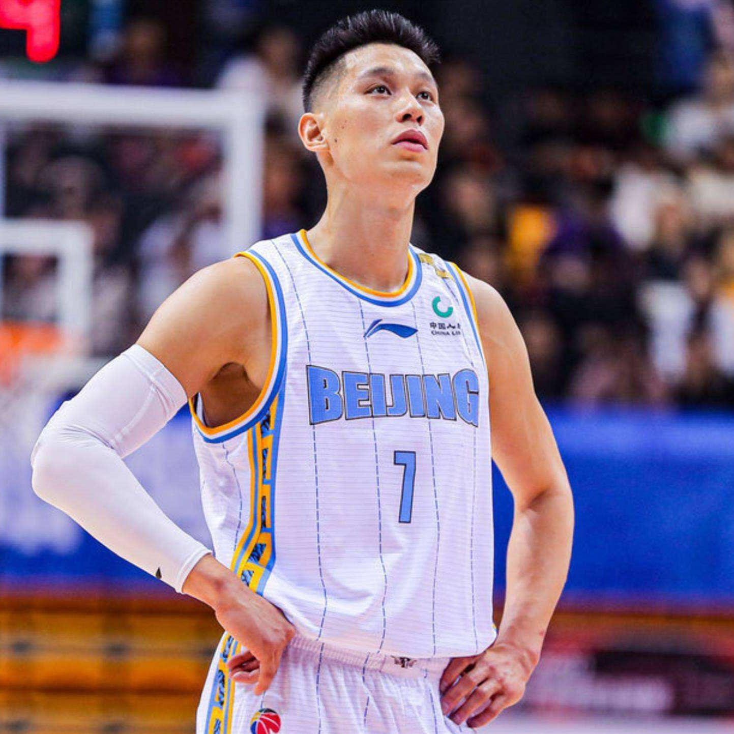 cba/李宁篮球服北京首钢队林书豪球衣比赛篮球背心上衣男aayq433