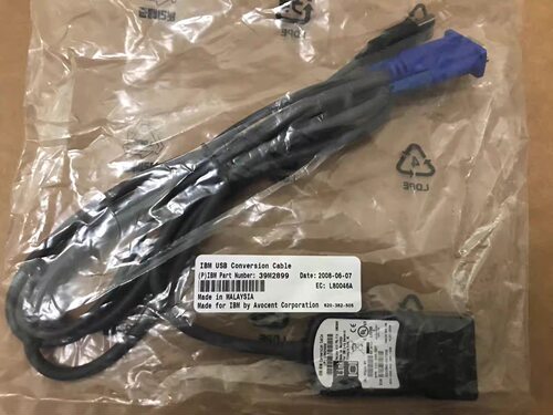 原装IBM USB KVM Cable Cat5 39m2895 39M2899 39M2909