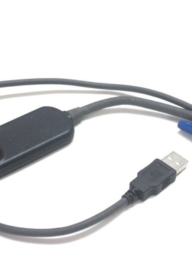 海康立方 切换器KVM线 SC1201 SC1210B转换模块KVM模块USB+RJ45