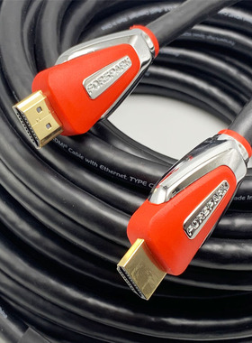 美国FORSPARK 超高速HDMI极光系列3D4K2.0版 红色1.5-20米高清线