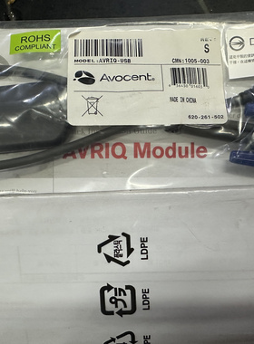 全新包装美国 Avocent 原装 AVRIQ-USB KVM 服务器接口模块线